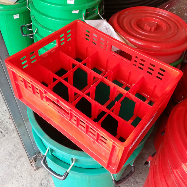 ลังคว่ำแก้ว 12 ช่อง No.503