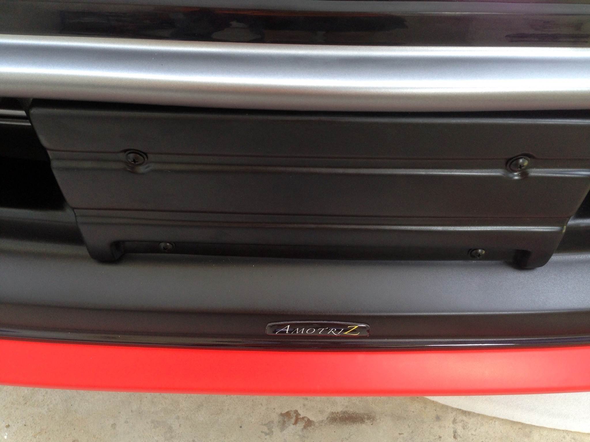 Isuzu MU-X 2017 body kits with four exhaust pipes by Amotriz