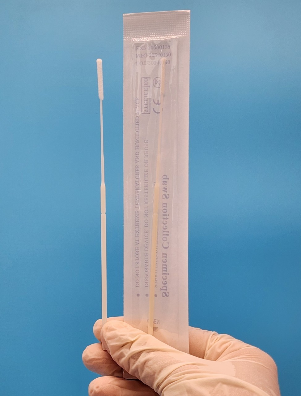 ก้านตรวจเชื้อ Flocked swab ,Sterile , Nasopharyngeal Swab / Oral swab