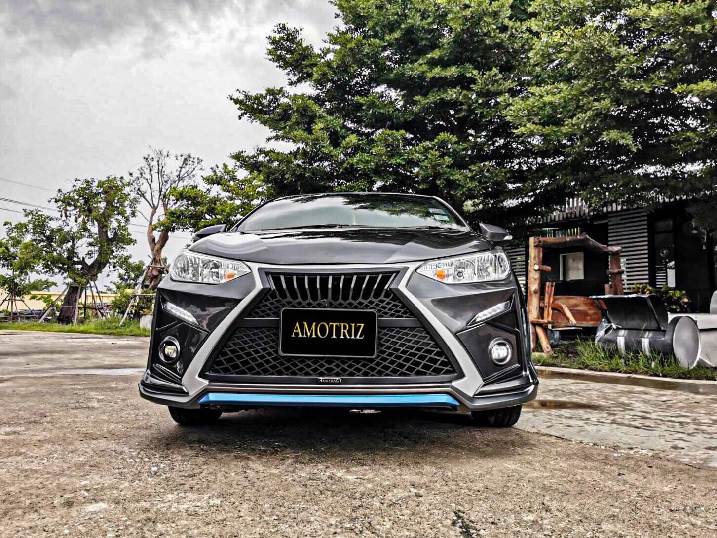 Toyota Yaris Ativ sedan & hatchback front bumper bodykits by Amotriz