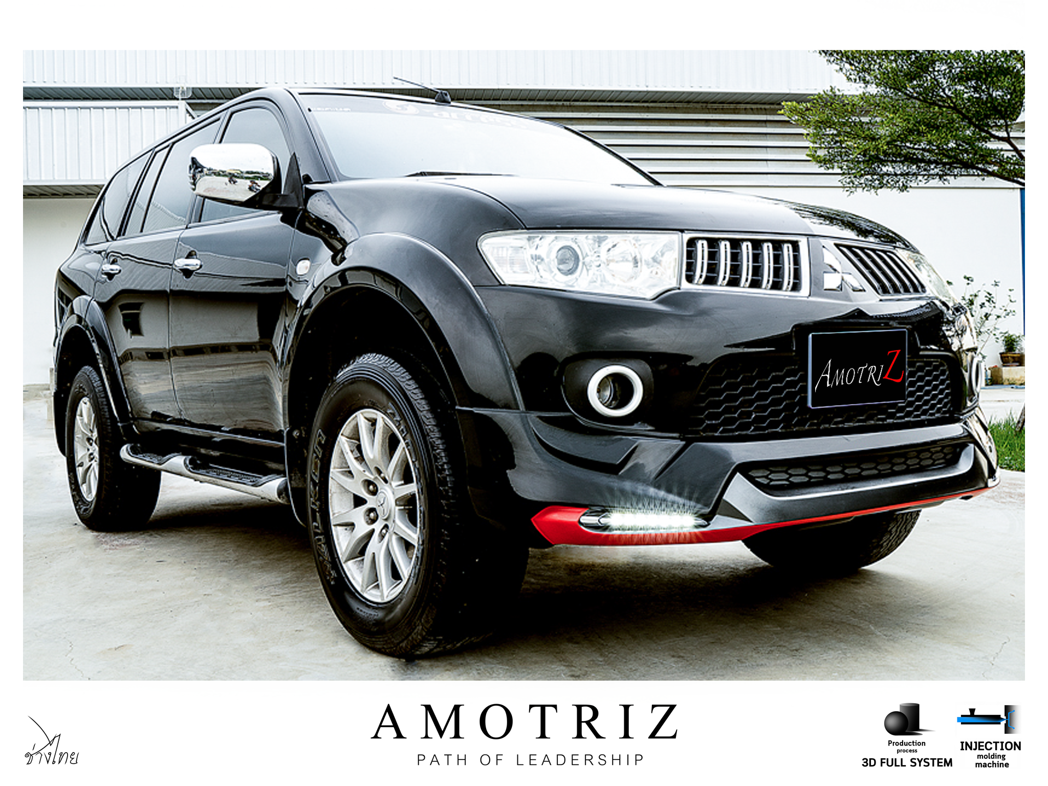 Mitsubishi Pajero 2008-2013 body kits by Amotriz