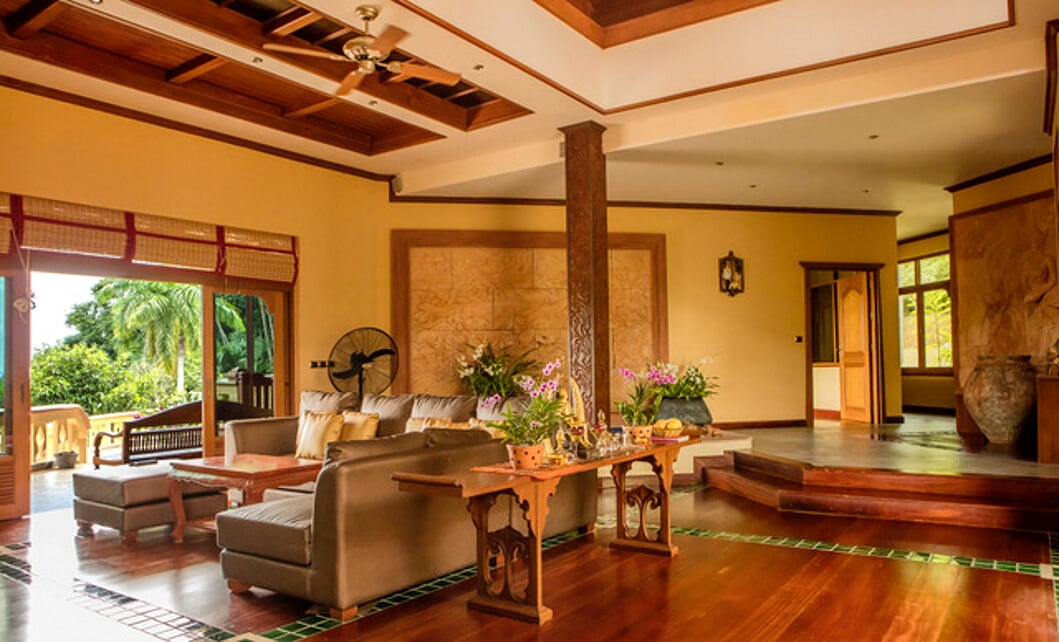 For Rent : Layan Beach Luxury Thai-Style Villa, 7 bedrooms 8 bathrooms