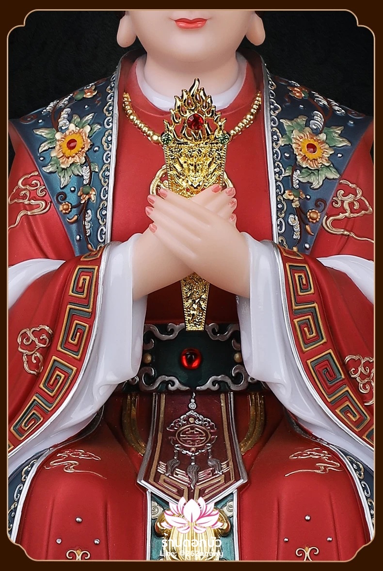 หม่าโจ้ว ม่าจ้อโป๋ เทียนส่งเซ่งโบ้ เทียนโหวเซี่ยบ้อ งานหินอ่อนคุณภาพสูง ขนาด 12/16/19/26 นิ้ว