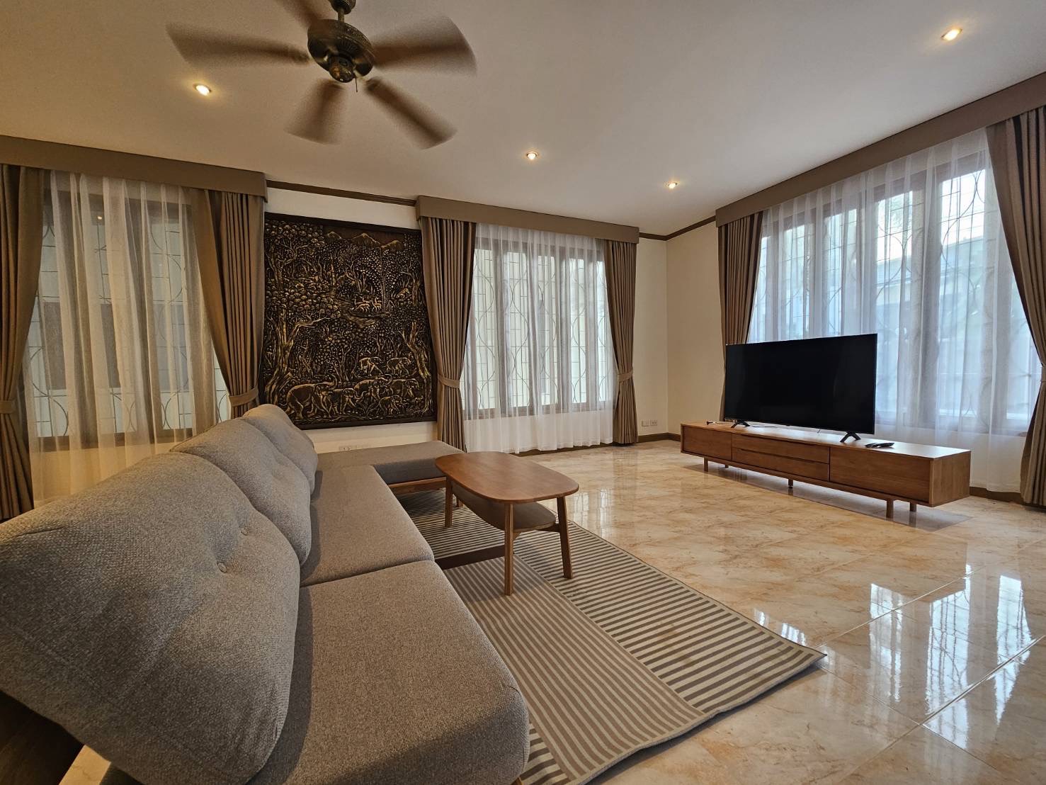 For Rent : Chalong, 2-story detached house, 4 bedrooms 4 bathrooms