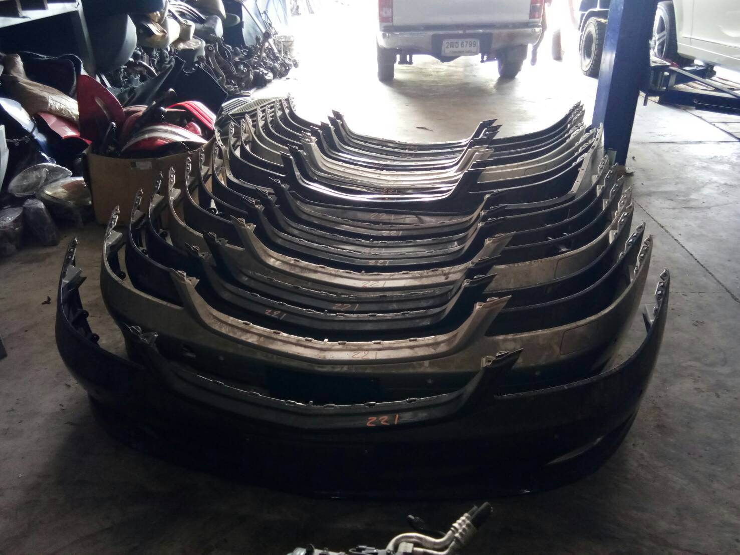 กันชนหน้าW 221