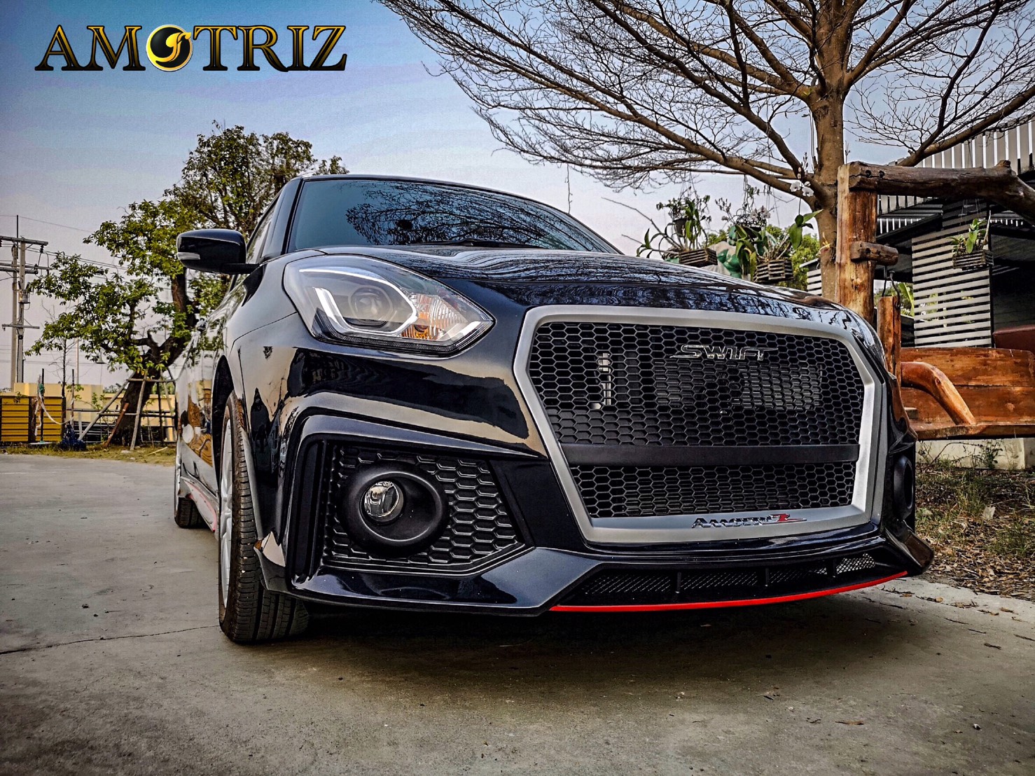 Suzuki Swift R8 2017 bodykits by Amotriz