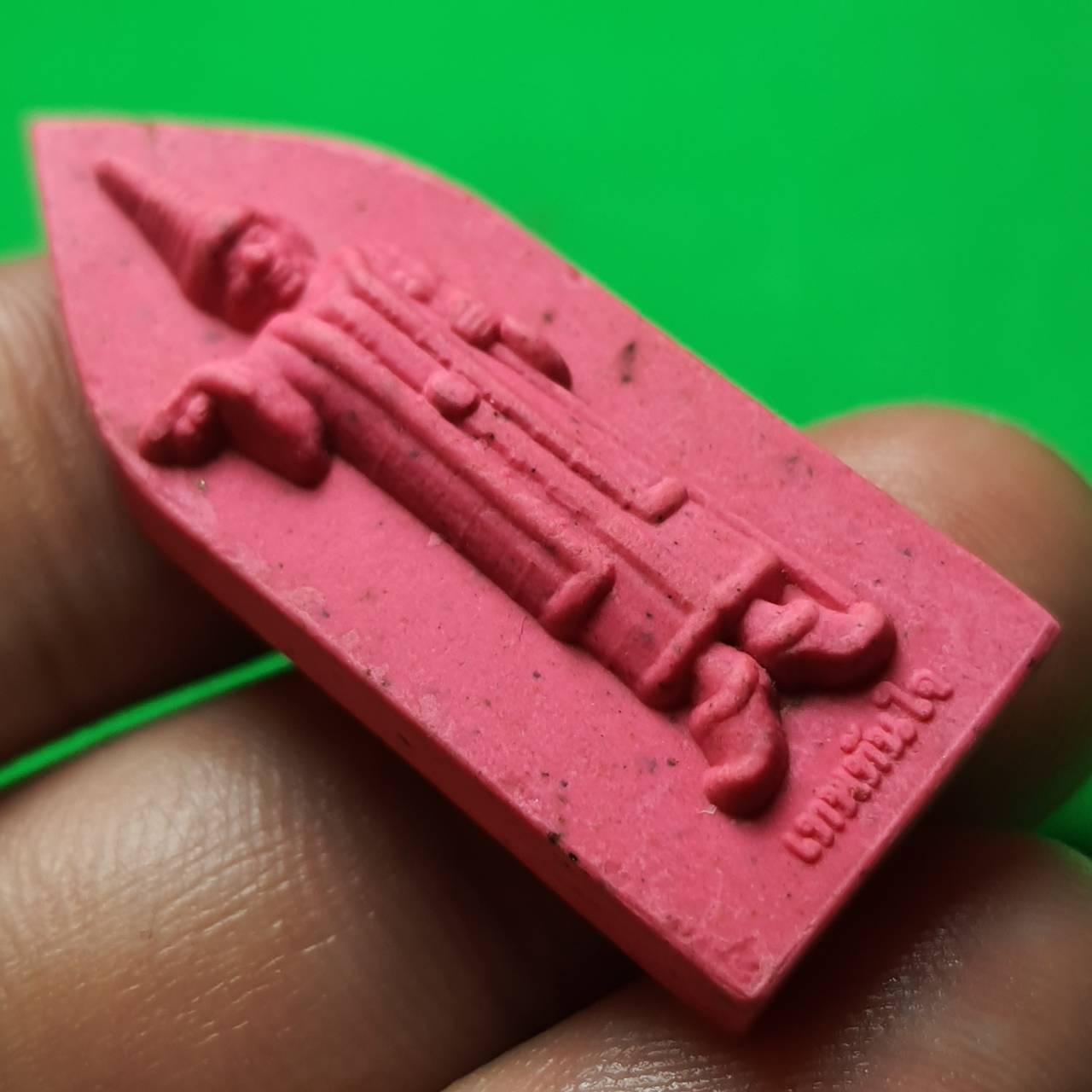 พระเครื่อง เทพทันใจ รุ่น เปรี้ยงสมปรารถนา สีชมพู เทพทันใจพม่า เทพทันใจ พระแท้ พระเทพทันใจ จี้เทพทันใจ