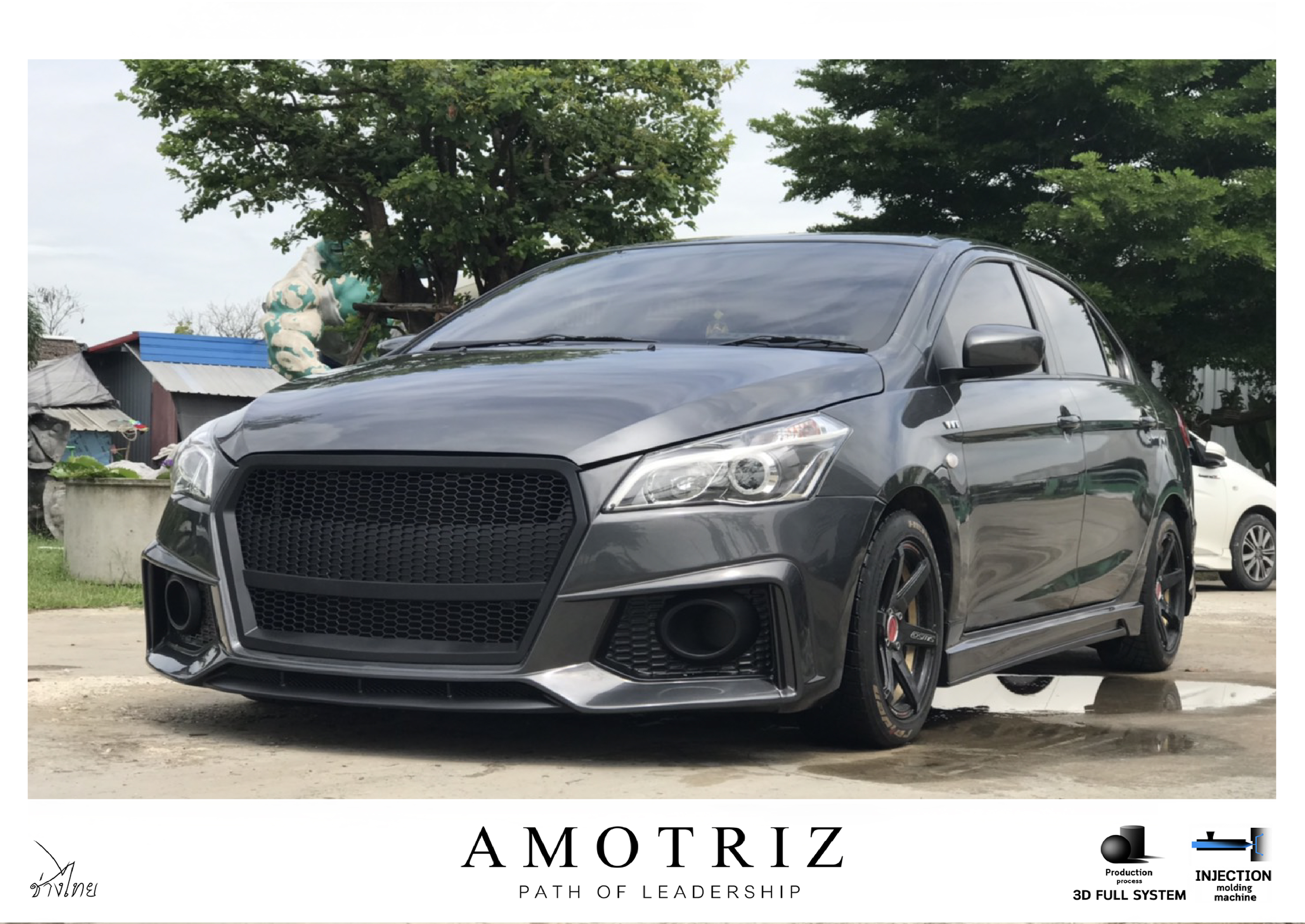 Suzuki Ciaz R8 body kits by Amotriz