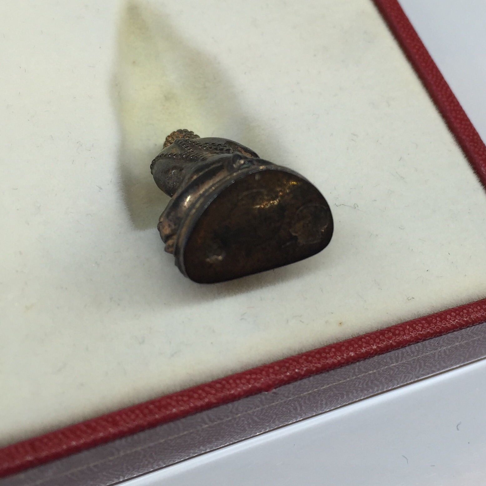 พระกริ่งโภคทรัพย์ วัดบวร ปี2535 เนื้อนวะโลหะ(สมเด็จพระญาณสังวร พระสังฆราชสกลมหาสังฆปรินายกเททอง)