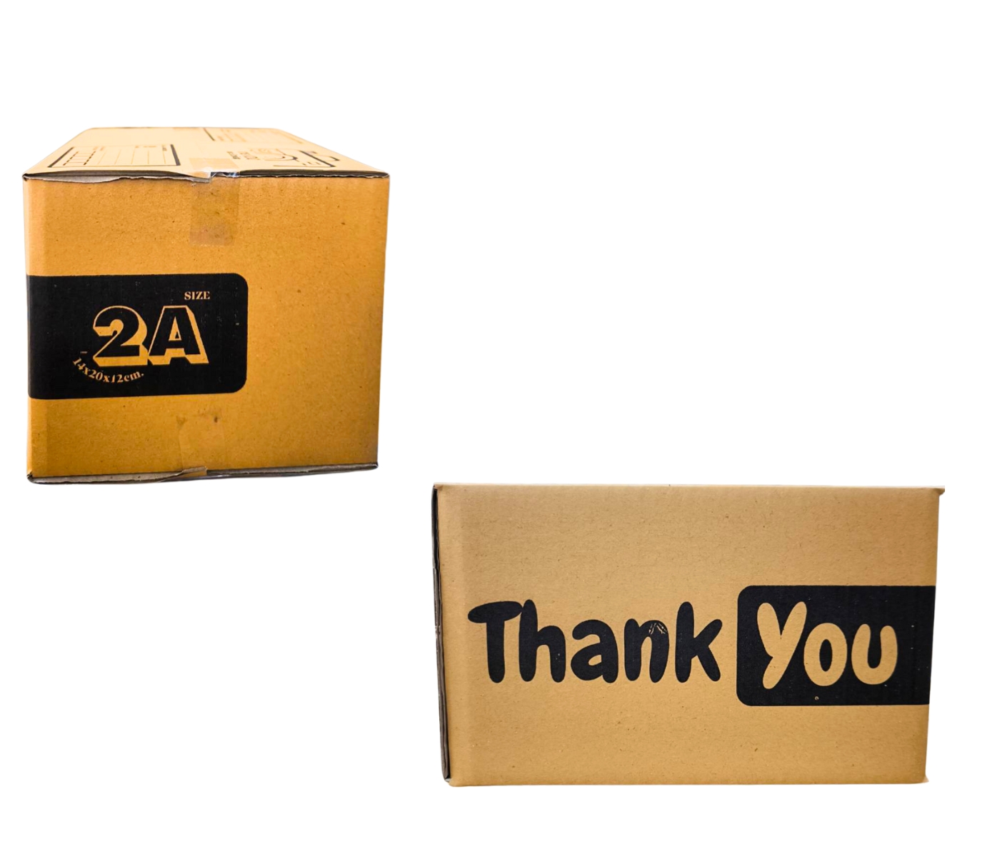 กล่องพิมพ์ลาย "Thank You" ขนาด 2A ขนาด 14x20x7cm เบรนด์ BOX117 🎁💛 ชิ้น 0 กก.