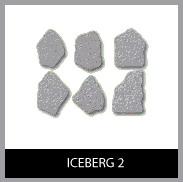 กระเบื้องKenZai กระเบื้องไอซ์เบิร์ก รุ่น ICEBERG-2
