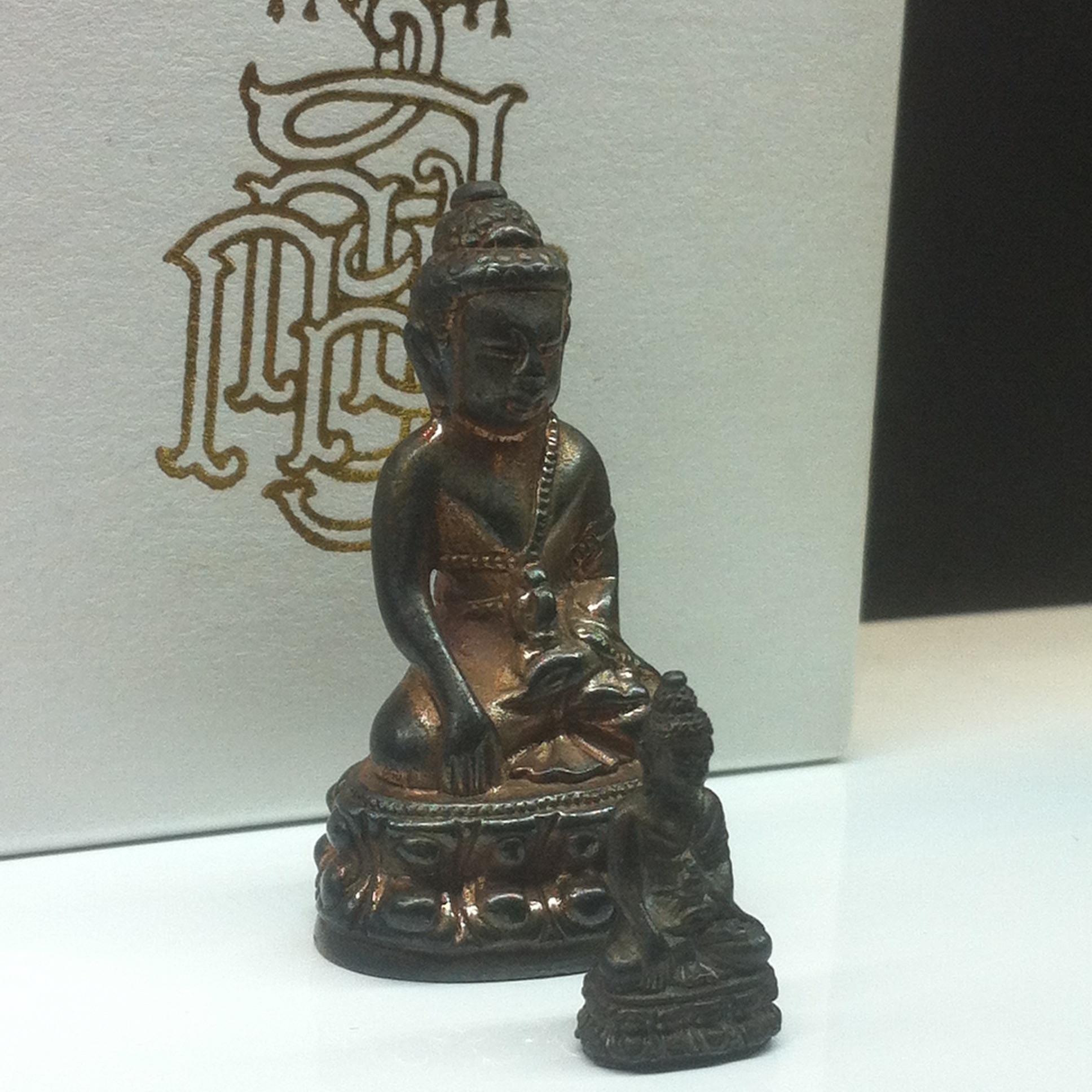 พระกริ่ง-พระชัยวัฒน์ บัวรอบ สุวทัฒโน เนื้อนวะโลหะ วัดบวรนิเวศ ปี2539