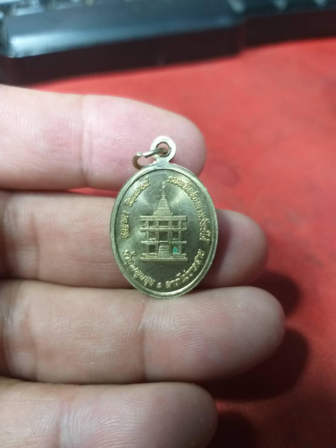 เหรียญ หลวงปู่เนย สมจิตฺโต วัดป่าโนนแสนคำ ต.เจริญศิลป์ อ.เจริญศิลป์ จ.สกลนคร 2554