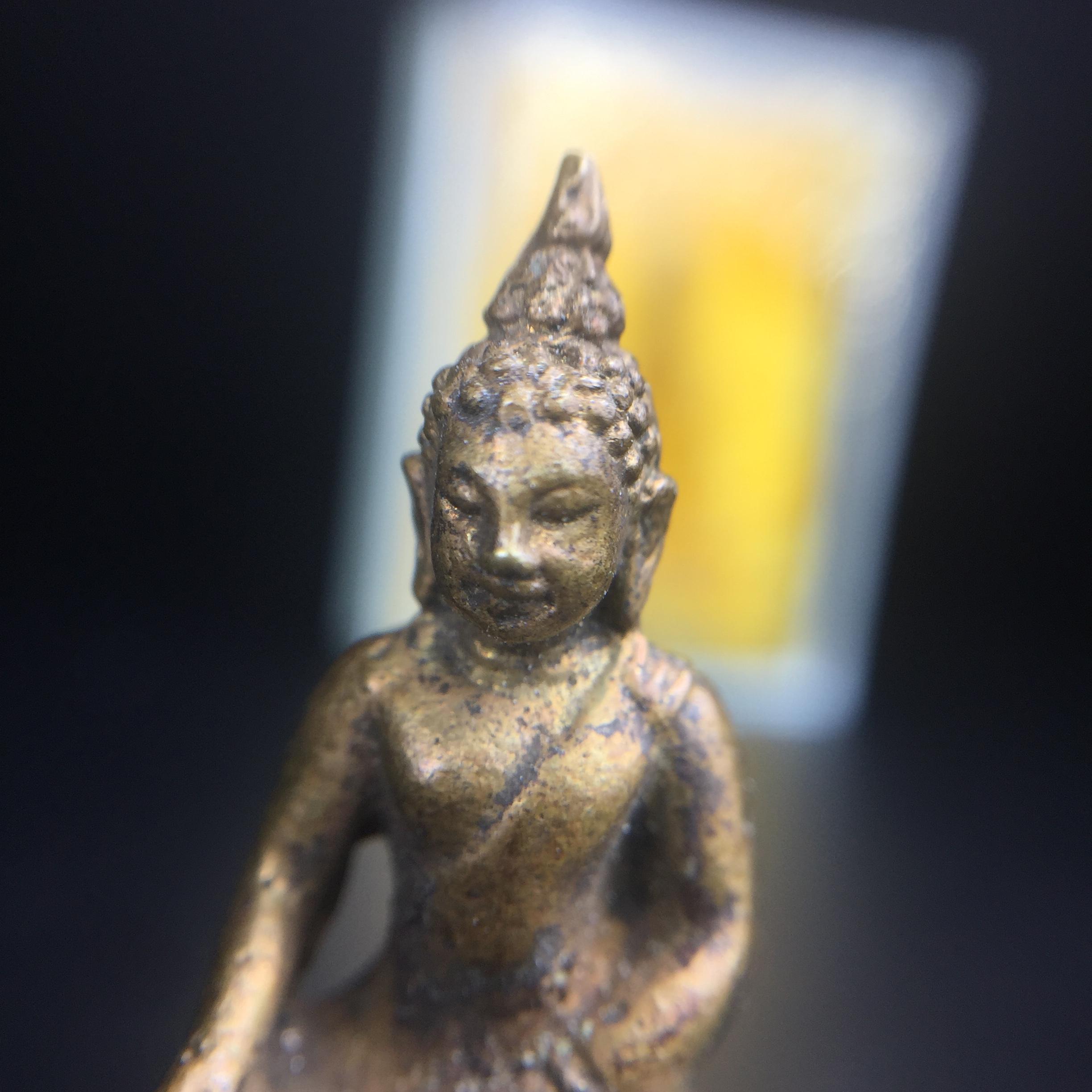 พระกริ่งไพรีพินาศ วัดบวรนิเวศ ปี2530 เนื้อทองผสม ที่ระลึกครบรอบ30ปี ธนาคารทหารไทย (มีส่วนผสมของชนวนเก่าของไพรีพินาศรุ่นแรก)อานุภาพยิ่งใหญ่ กำราบศัตรูพ่ายสิ้น พระไพรีพินาศ