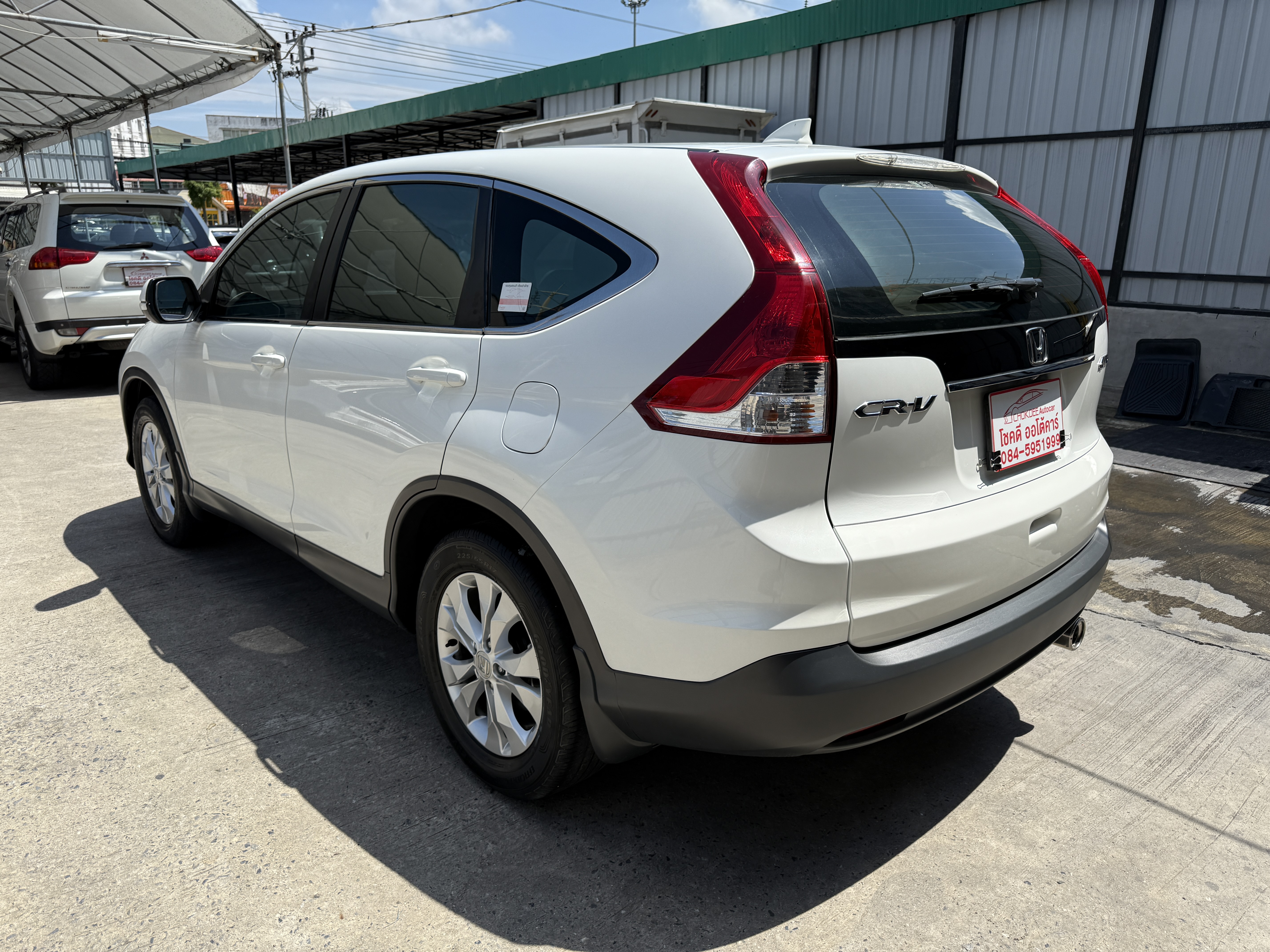 Honda CRV 2.0 E 4WD At 2013 ขาวมุก