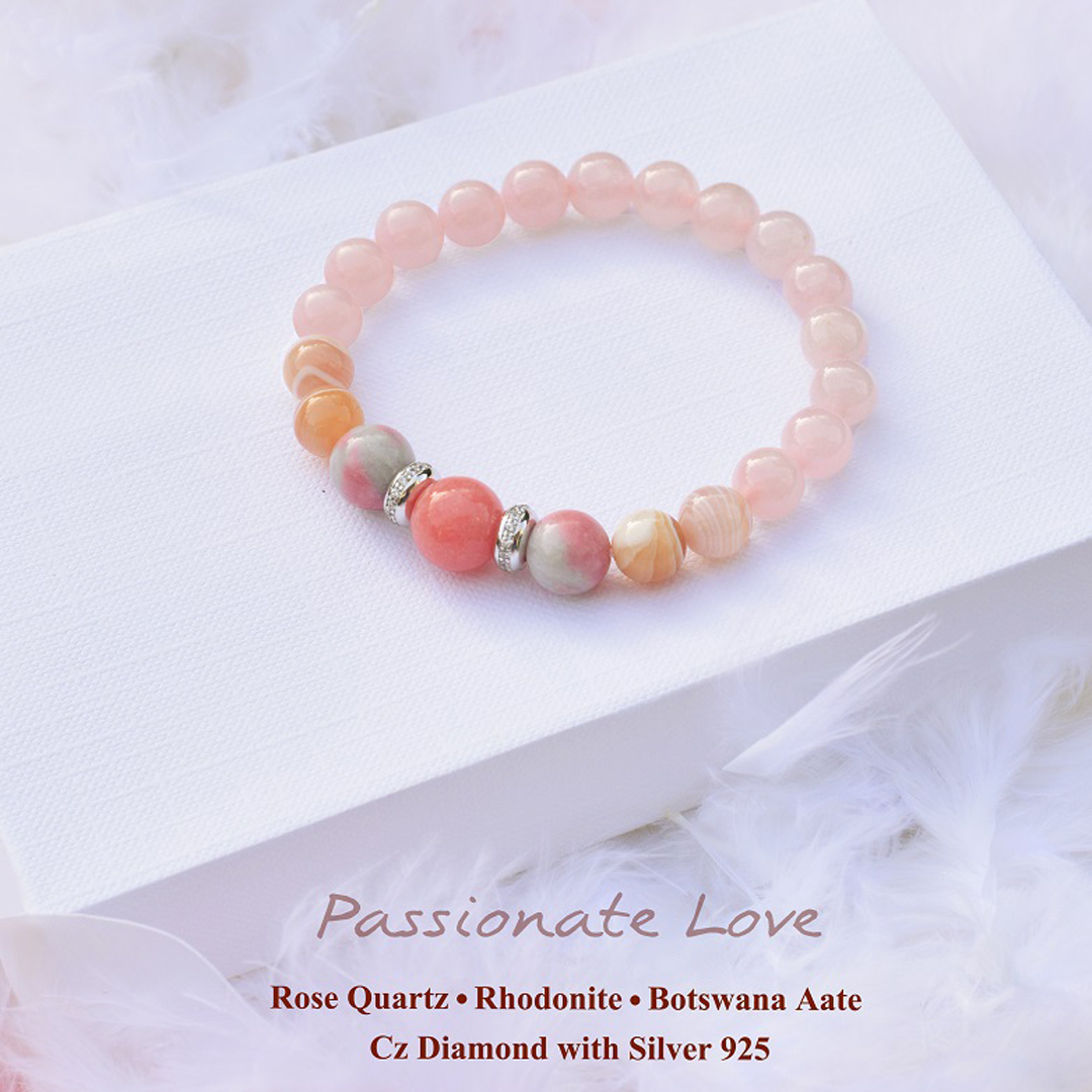 สร้อยข้อมือหินแห่งรัก Passionate Love Bracelet