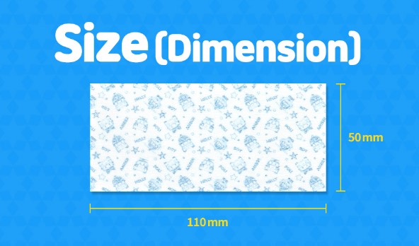 Makelean Robotcar police cooling Cooling Sheet 6 ea/Box แผ่นเจลลดไข้