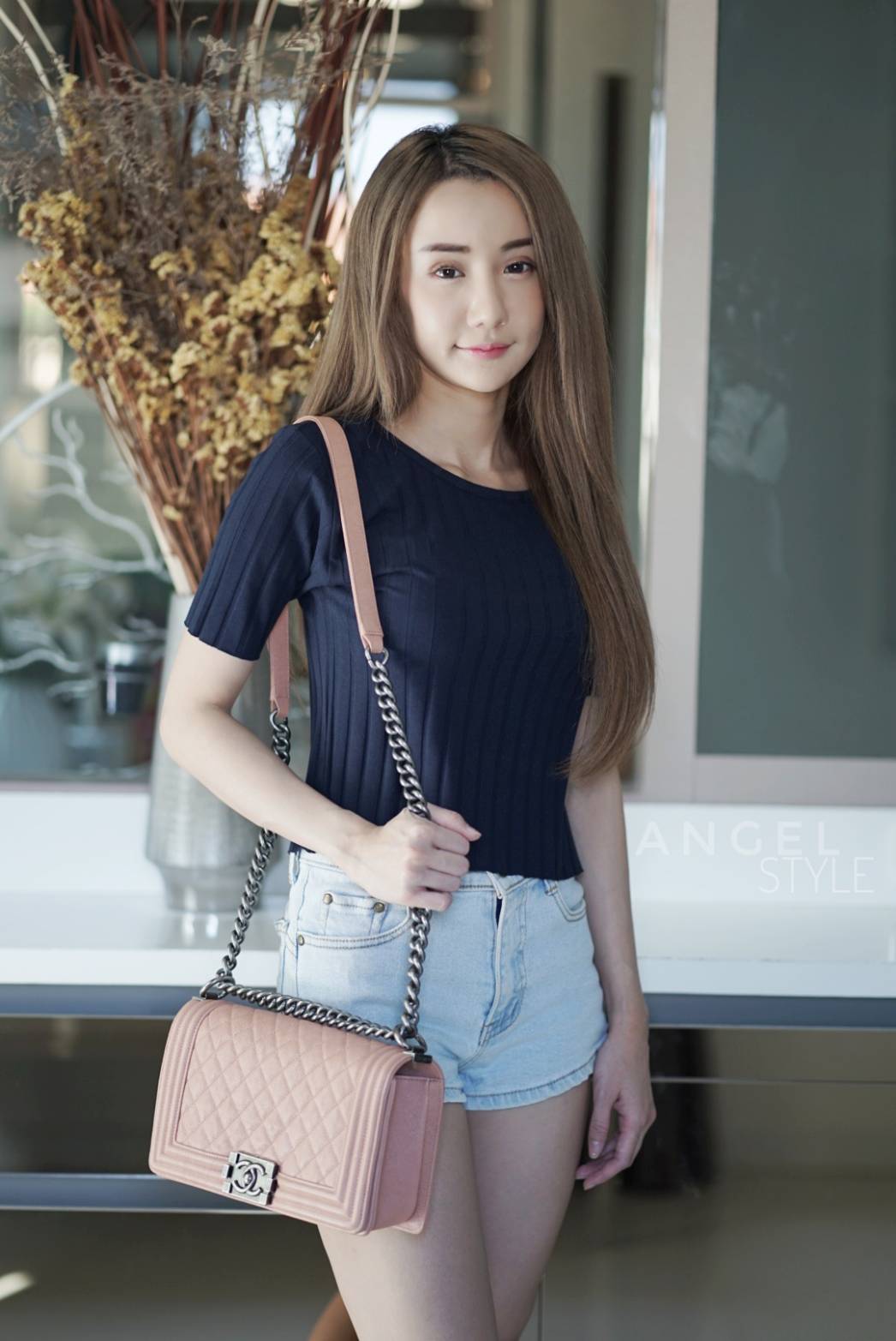 เว้าหลังร่องสลับ