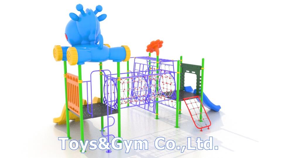 เครื่องเล่นสนามกลางแจ้ง Hipopo's Funny Home