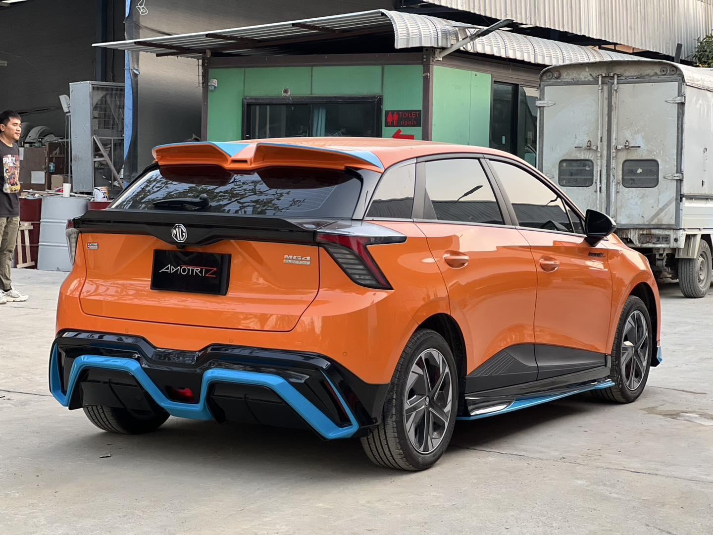 MG 4 2023 bodykits by Amotriz car bodykits