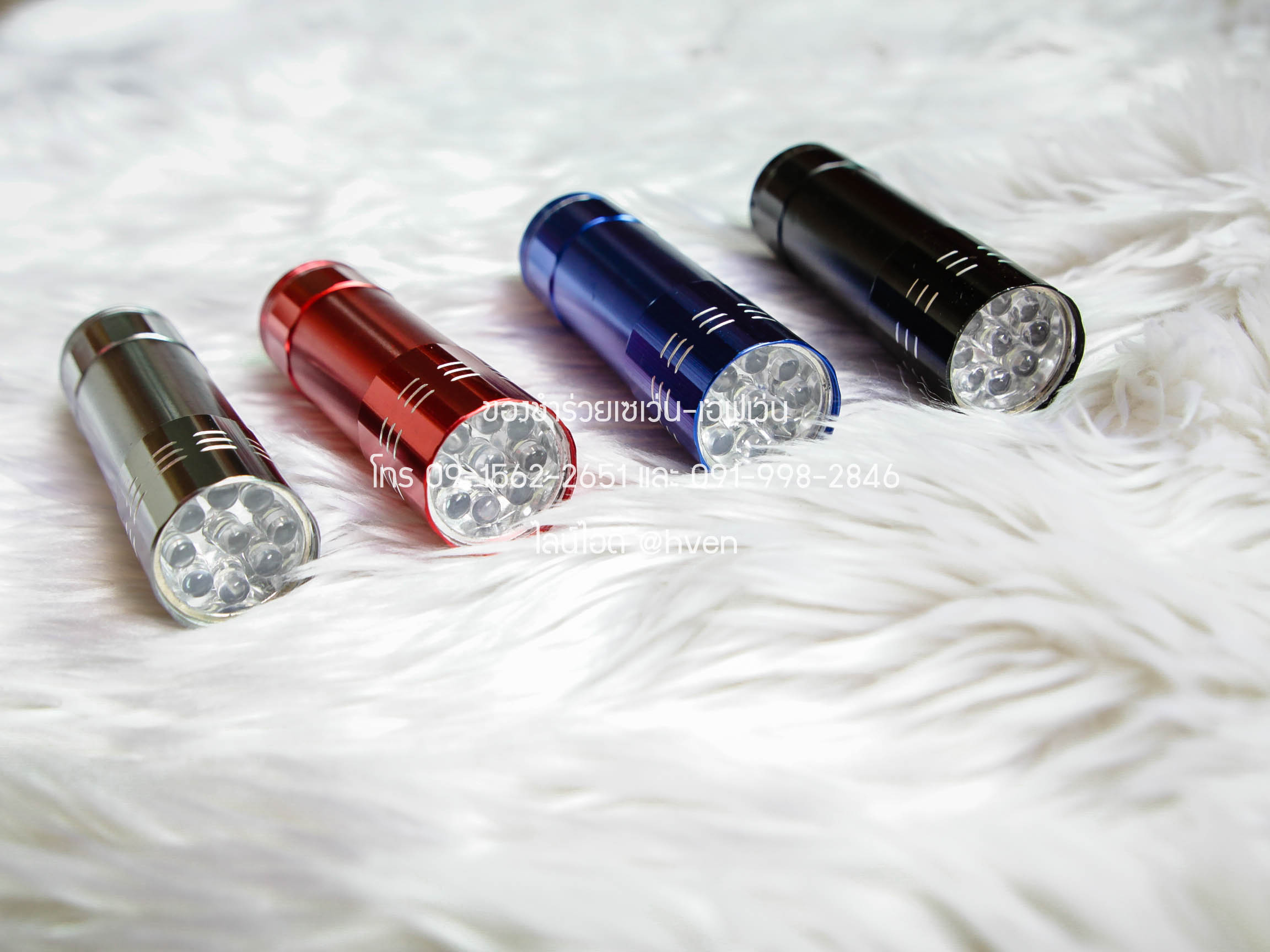 ของชำร่วยงานศพ ไฟฉาย LED พกพา (ฟรีถ่าน3ก้อน)