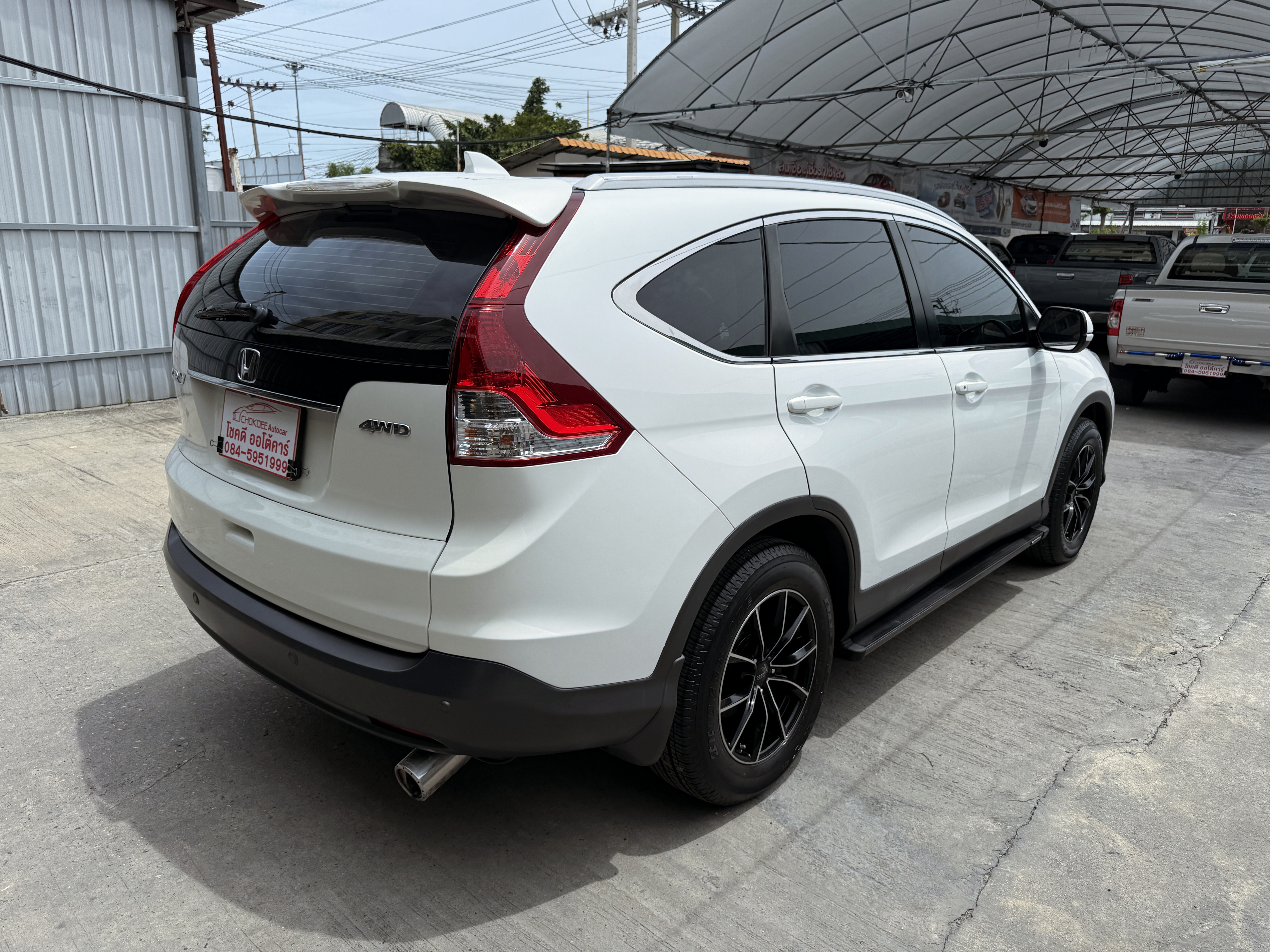 Honda CRV 2.0 E 4WD At 2015 ขาวมุก