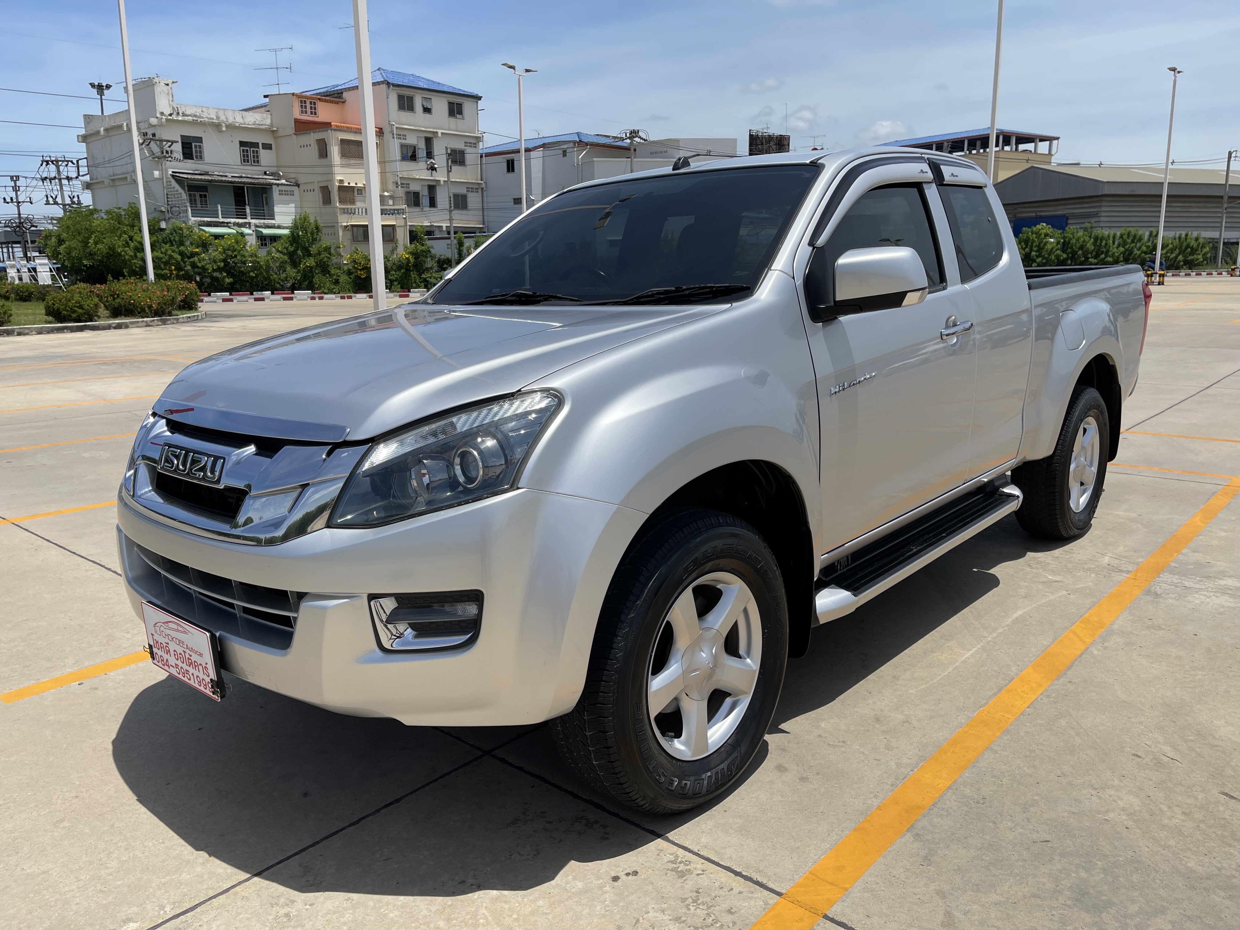 Isuzu Dmax All New Cab Hi-Lander 2.5 Vgs Z Dvd 2014 เงิน