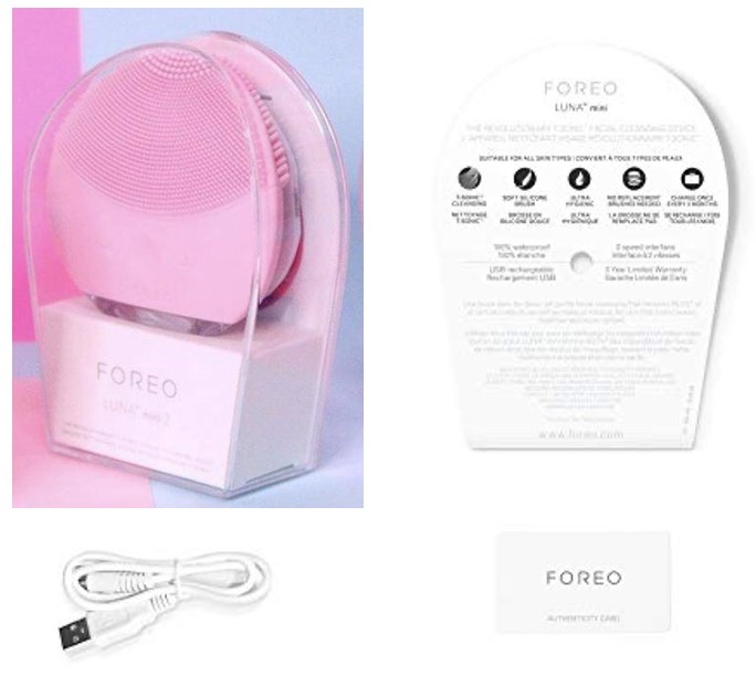 เครื่องขัดผิวหน้าแบบพกพาสินค้าพร้อมส่งคละสีพร้อมส่ง