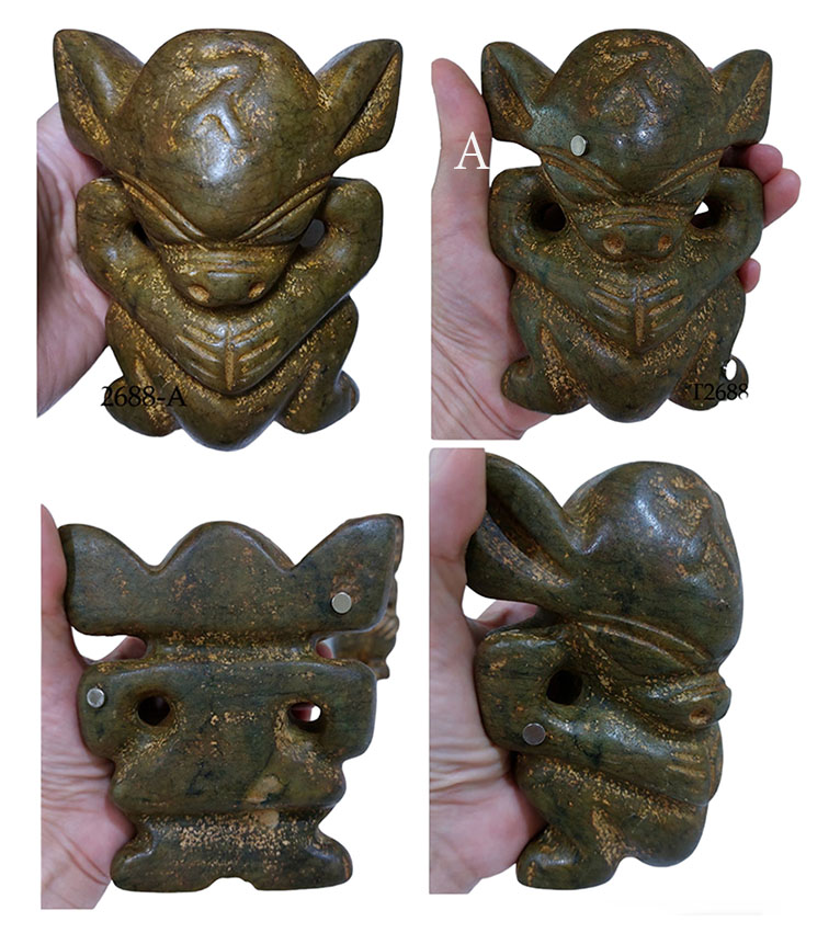 หินแกะ รูปปั้นหินแกะ-BPT2688-