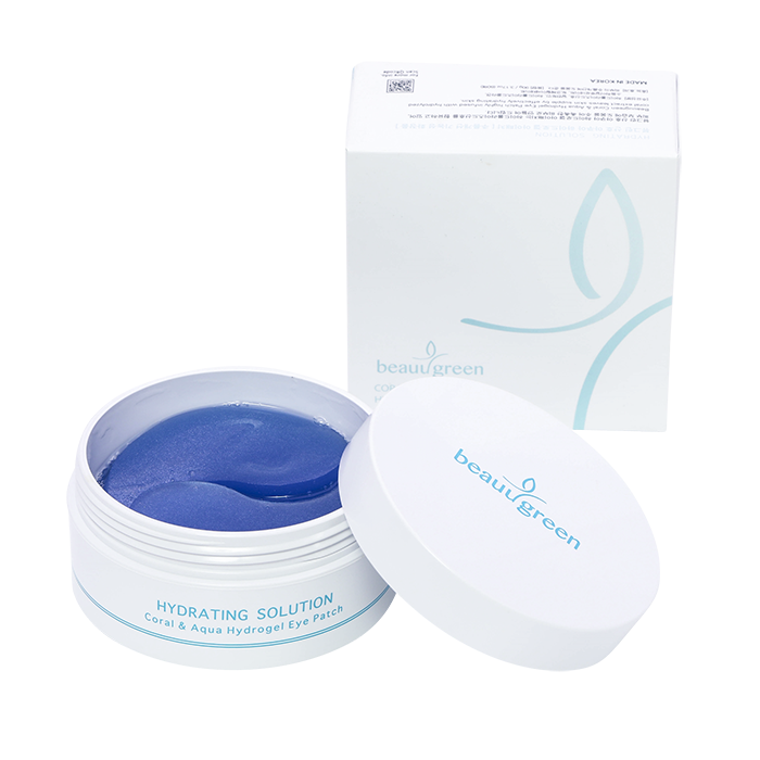 Beauugreen Hydrogel Solution Coral & Aqua Hydrogel Eye Patch (30 pairs)