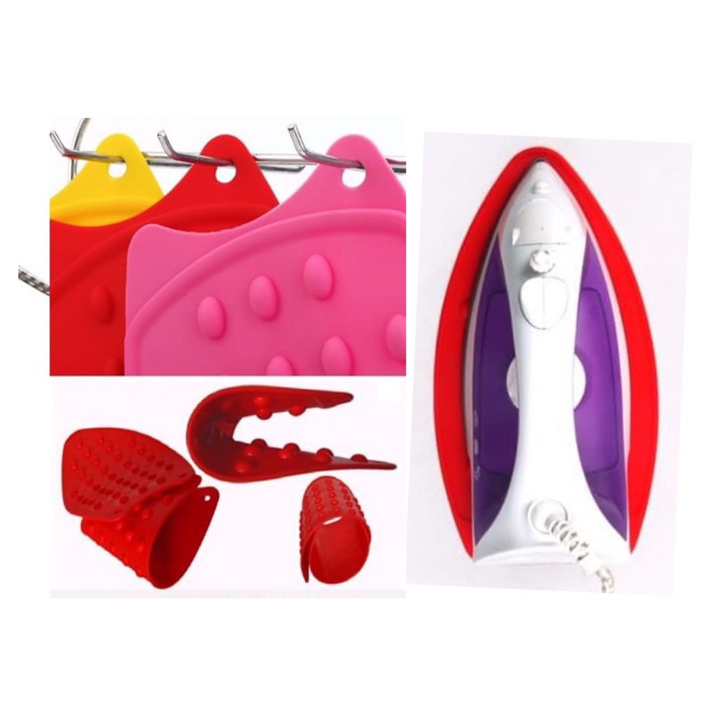 แผ่นยางซิลิโคน พร้อมส่งสำหรับวางเตารีดหลากสี คละสี