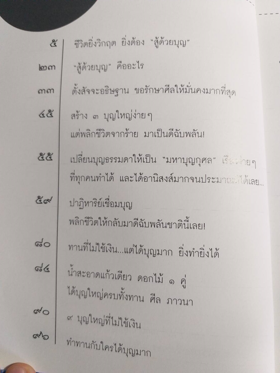 หนังสือ สู้ด้วยบุญ (ฉบับเต็มบุญบารมี) ธ.ธรรมรักษ์
