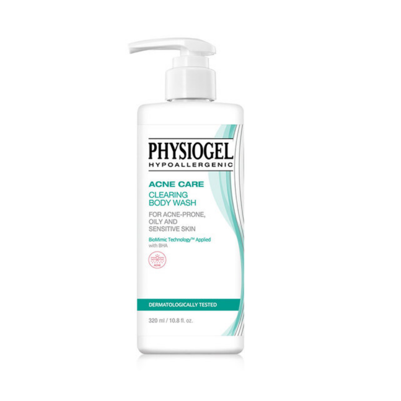 Physiogel acne care clearing body wash 320 ml.