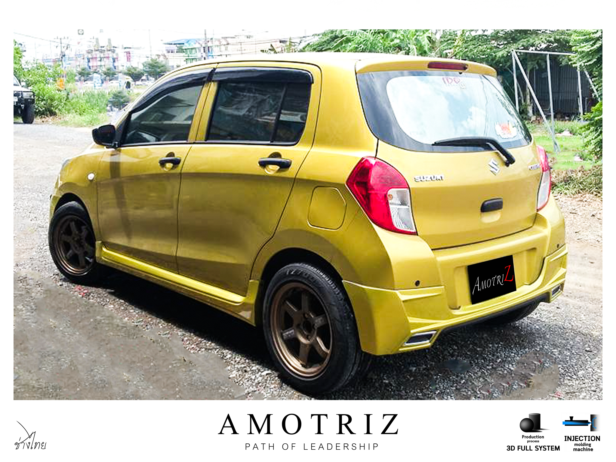 The bodykits for Suzuki Celerio by Amotriz