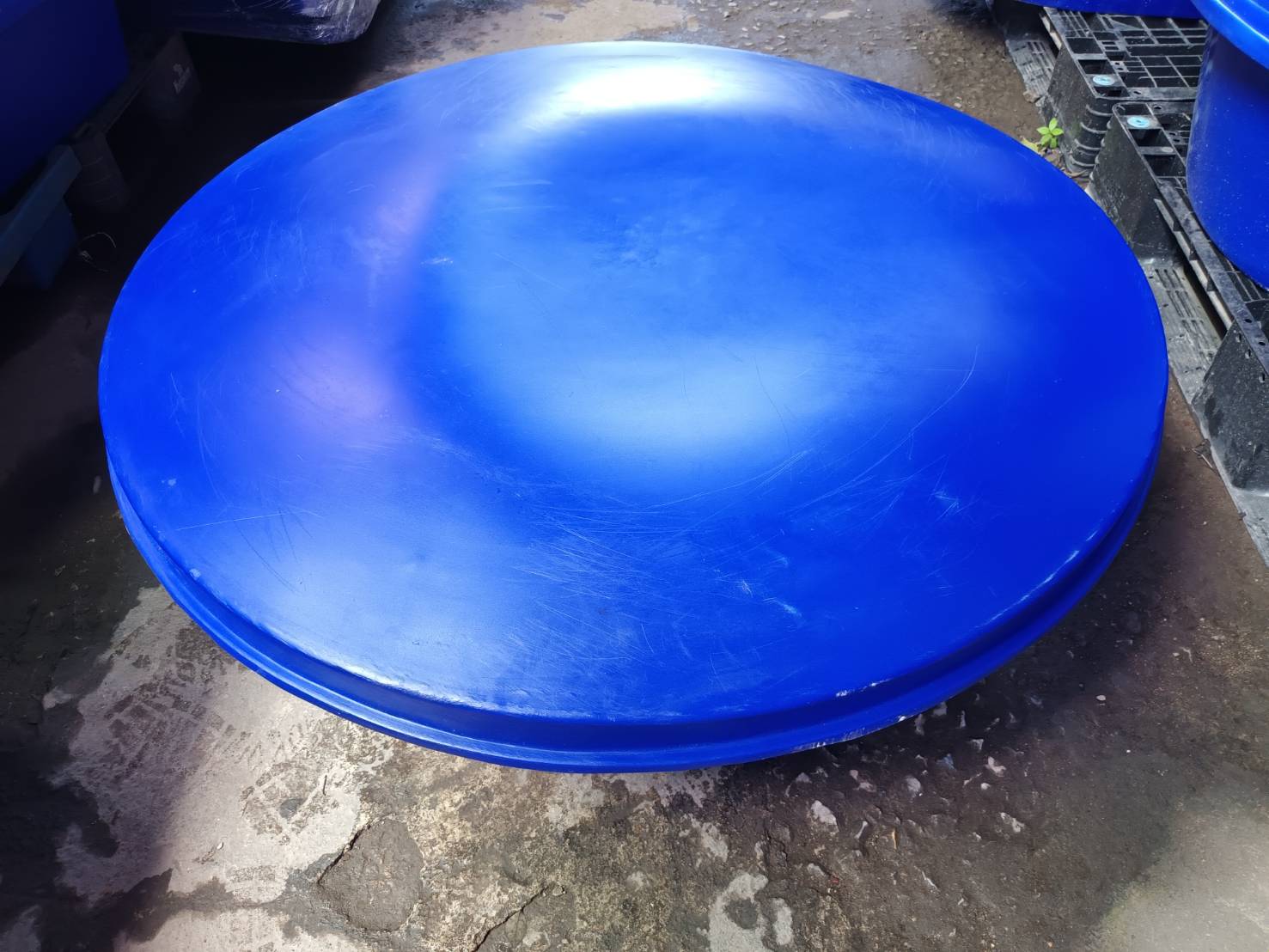 ถังกลมปากกว้าง 100 ลิตร ทรงเตี้ย