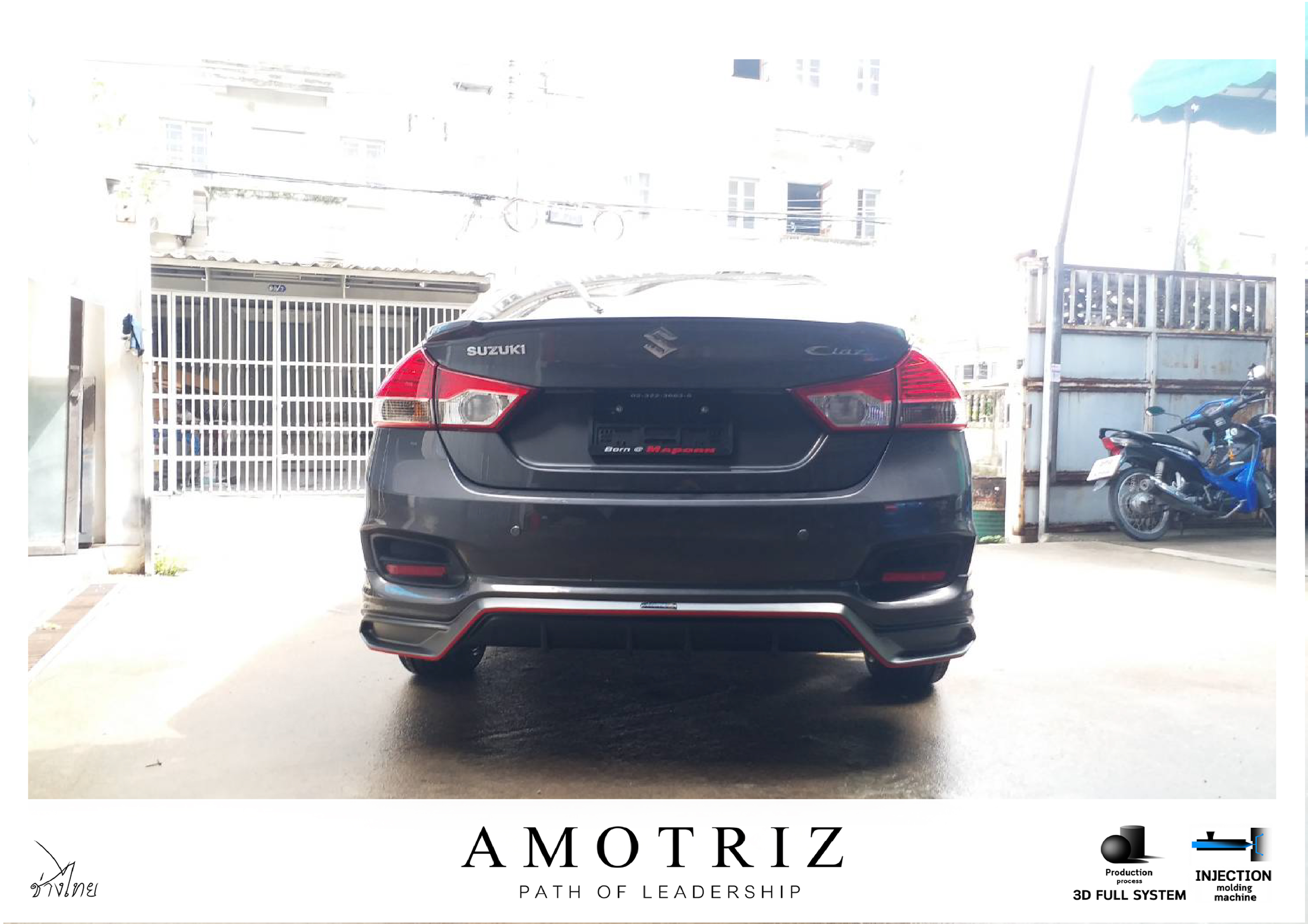 Suzuki Ciaz R8 body kits by Amotriz