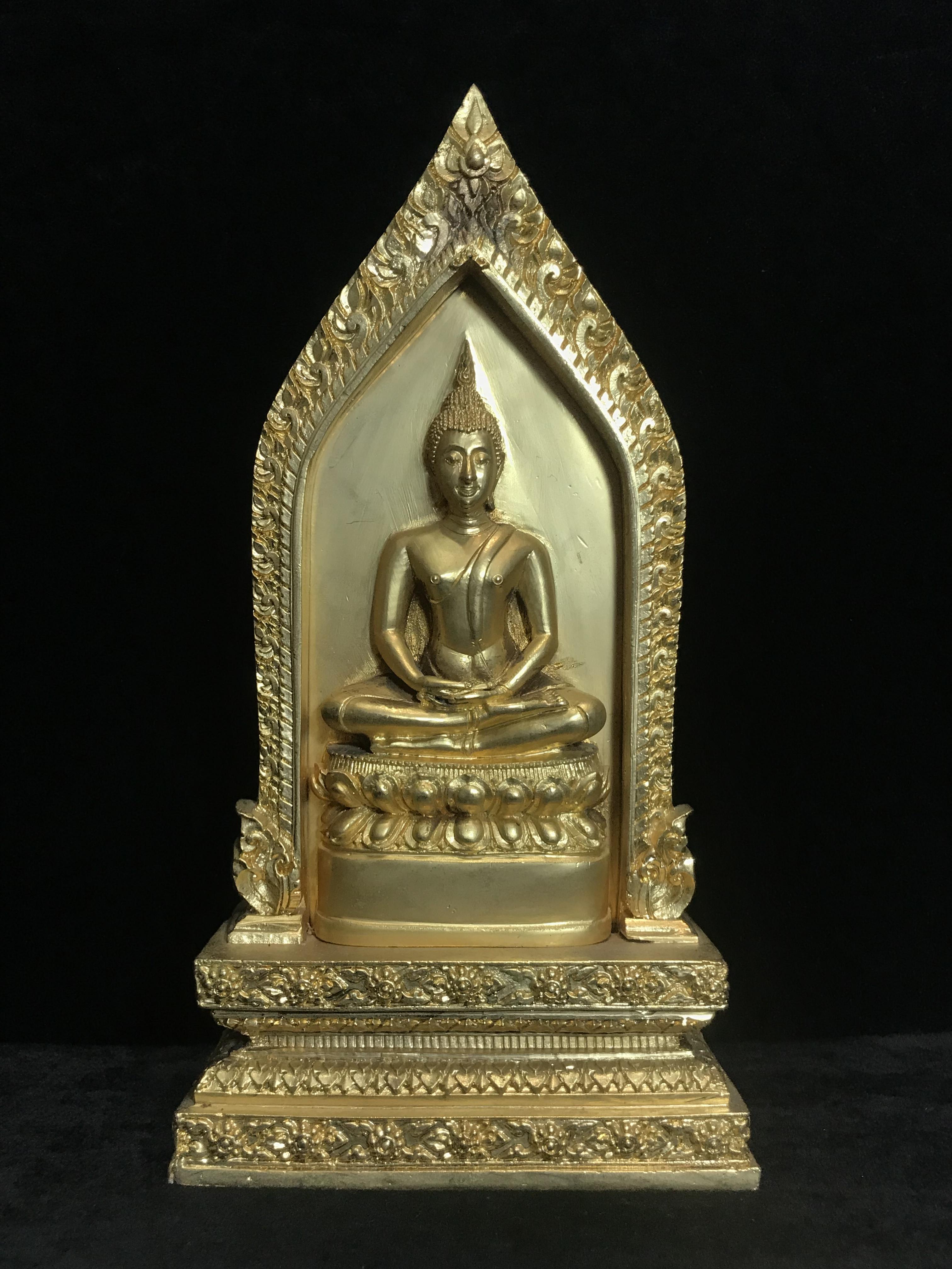 พระบูชาสมเด็จศิริราชร้อยปี(พระคะแนน) หลัง ภปร. ปี2531 ในหลวงรัชกาลที่9พระราชทานผงจิตรลดา(พระดี พิธีใหญ่ ปีลึก เจตนาบริสุทธิ์ สุดยอดมวลสาร)(องค์กรรมการ กะไหล่ทอง หายาก)