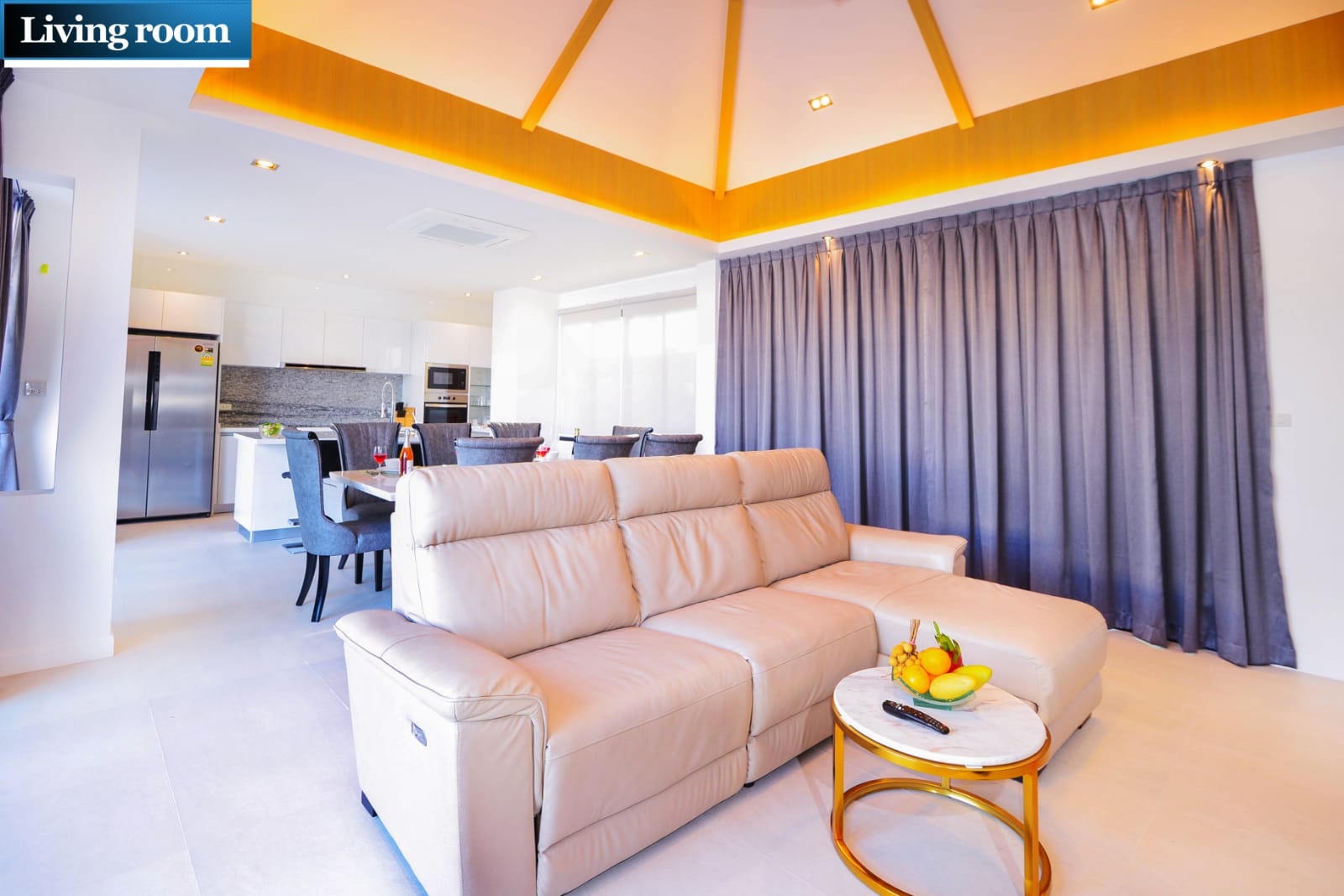 For Rent : Nai Harn, New Pool Villa 2 story, 3 bedrooms 3 bathrooms.