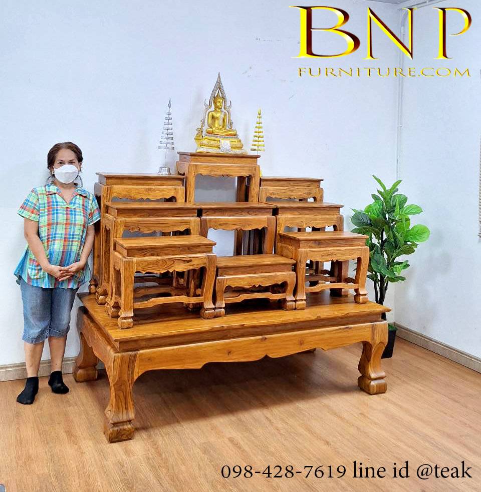 โต๊ะหมู่ 9 หน้า 10 รุ่น เมธีธรรม