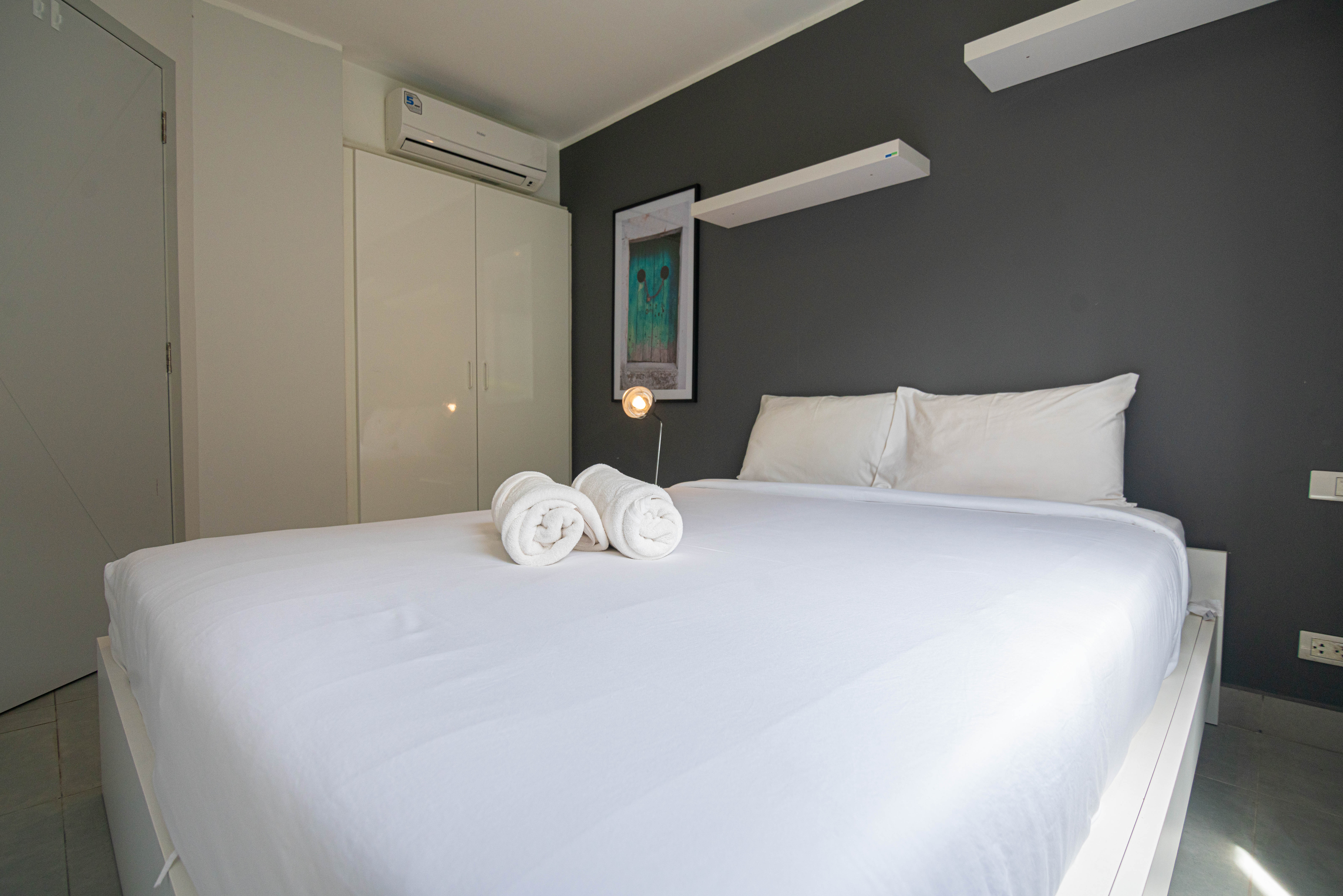 For Rent : Condo in Chalong area Tower I, 1 Bedroom 1 Bathroom, 1st flr.