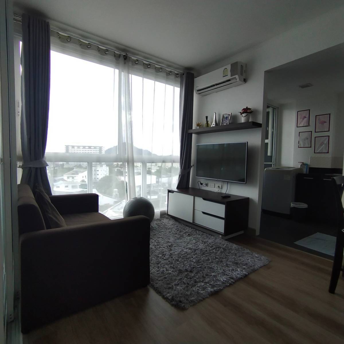 For Rent : The wind Condotel 1 bedroom 1 bathroom 7th Floor City view 31.5 Sq.m