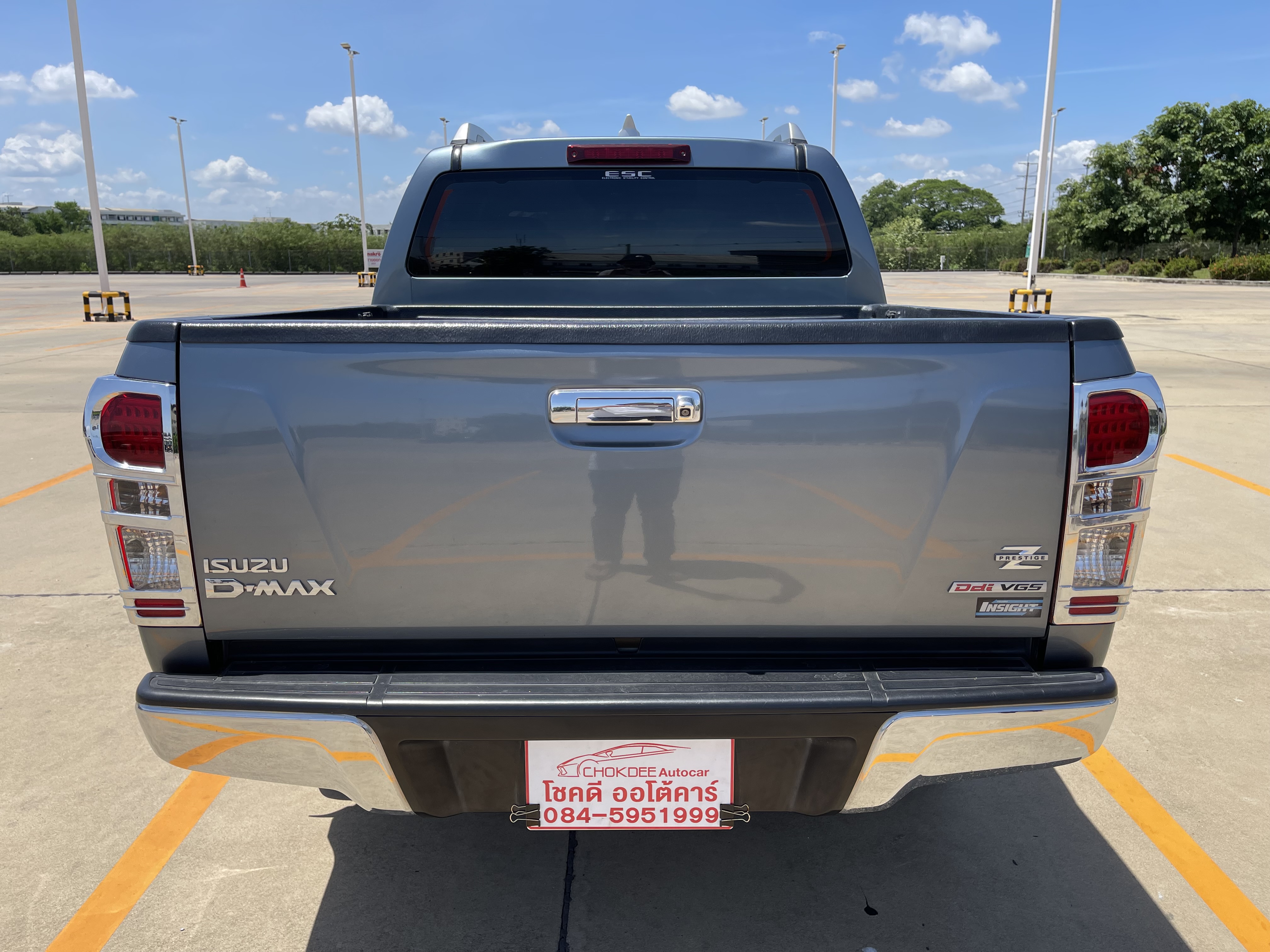 Isuzu Dmax All New 4ประตู Hilander 2.5 Vgs Z Prestige Navi At 2014 เทา