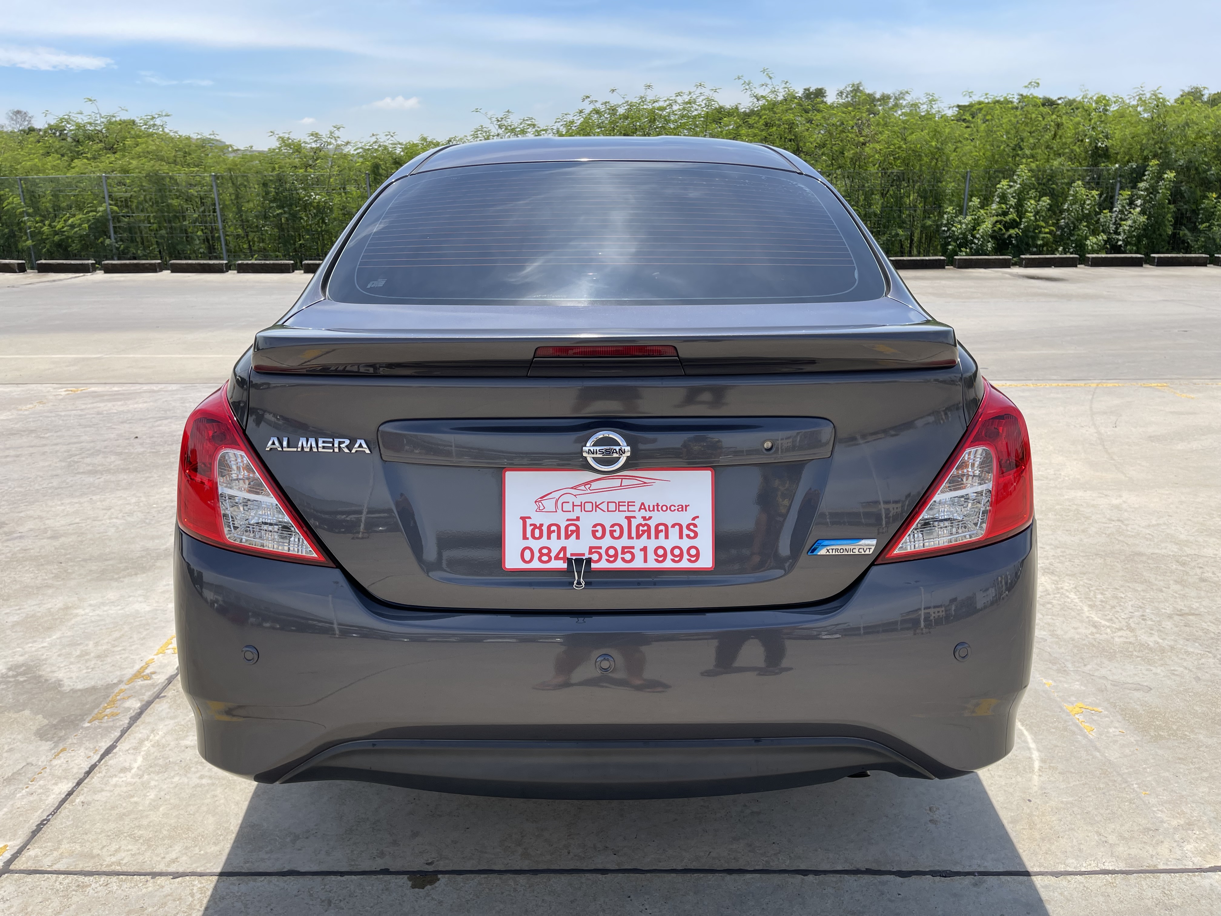 Nissan Almera 1.2 VL At 2014 เทาดำ