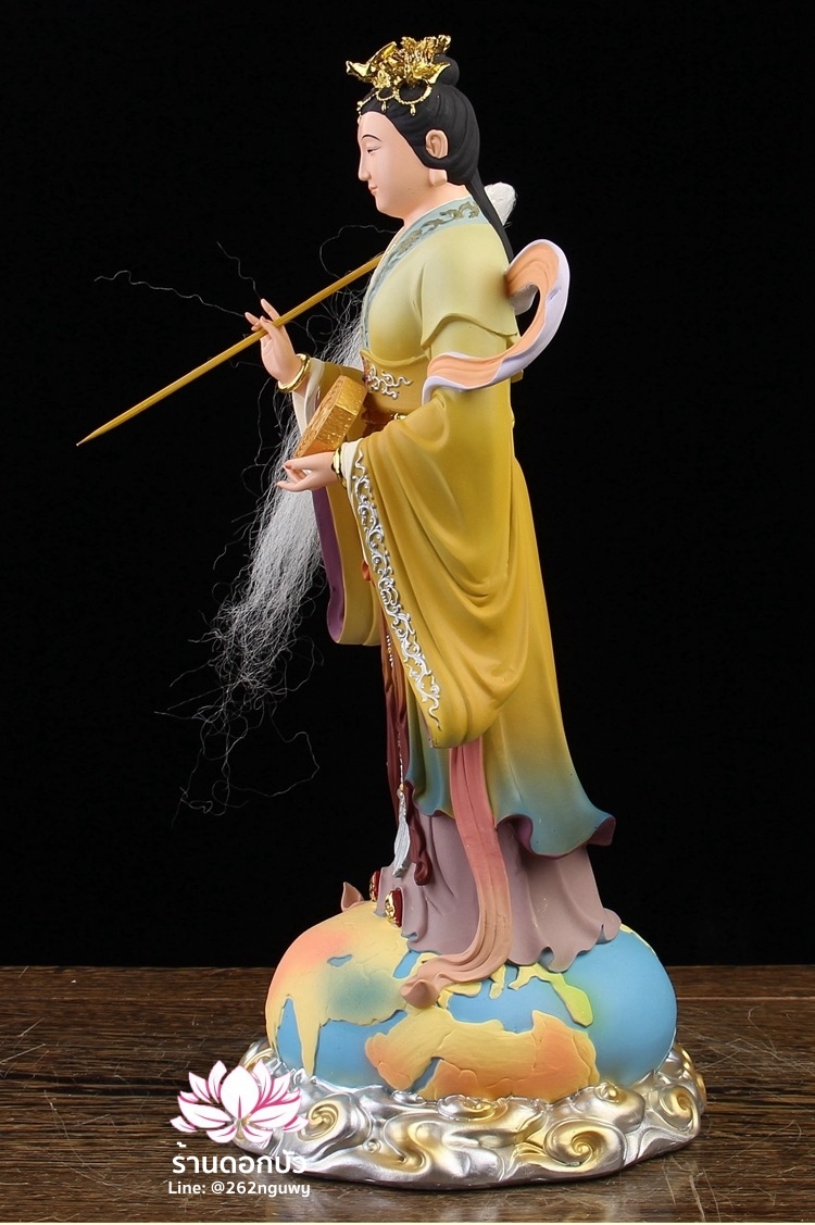 ตี่บ้อเนี่ยเนี้ย ตี่บ้อเหนียวเหนียว พระแม่ธรณีจีน ปางประทับยืน ขนาด 12/16/19/26 นิ้ว