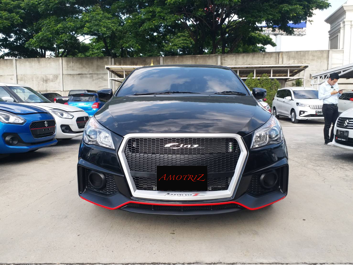 Suzuki Ciaz R8 body kits by Amotriz