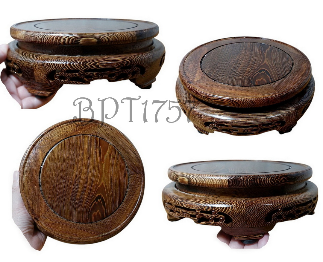 กี๋หรือฐานไม้Wenge(แบบเงา)-BPT1757-