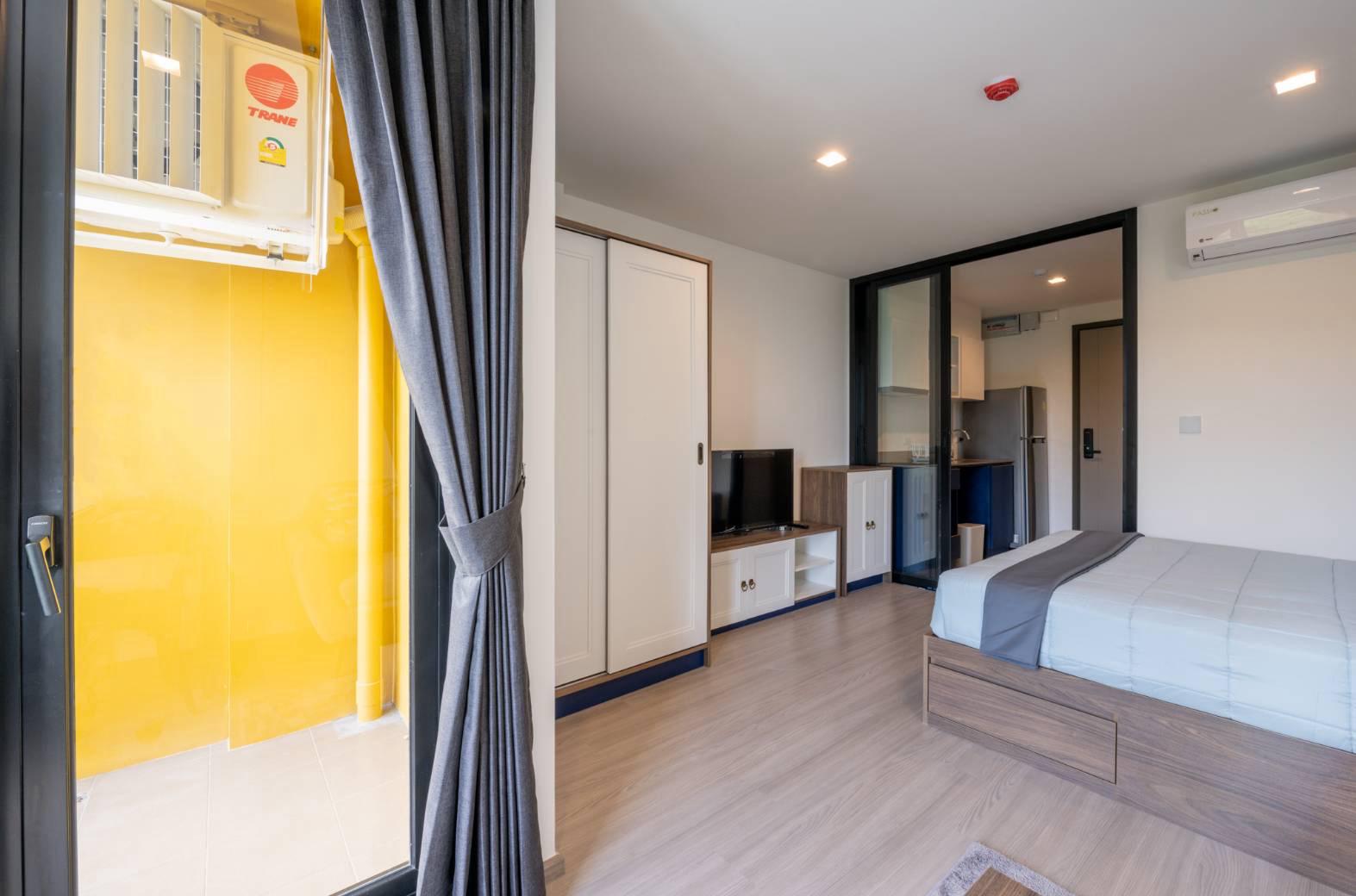 For Rent : Wichit, The Base Downtown, 1 Bedrooms 1 Bathrooms, 6th flr.