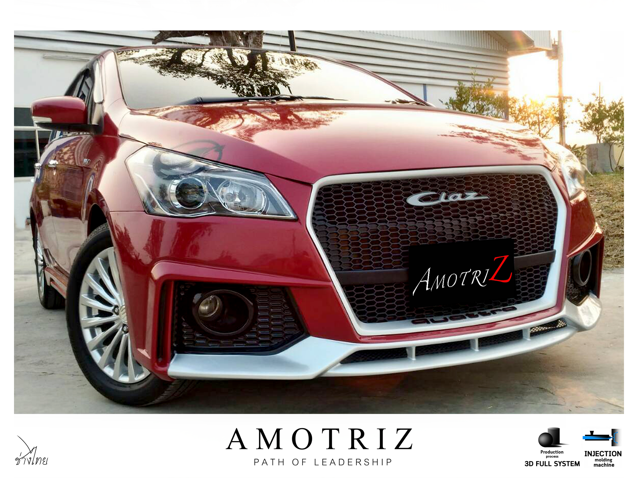 Suzuki Ciaz R8 body kits by Amotriz