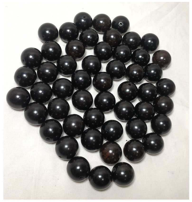 เม็ดประคำไม้มะเกลือแอฟริกัน 52เม็ด