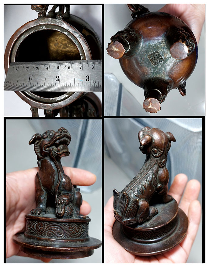 เตากำยาน ที่จุดกำยาน ของตกแต่งบ้านสไตล์จีน